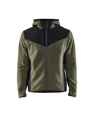 KNITTED FLEECE JACKET (47402536)