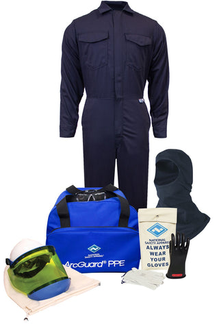 NSA ArcGuard® UltraSoft® Arc Flash Kit with Coverall & Balaclava (KIT2CV11B)
