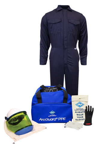 NSA ArcGuard® UltraSoft® Arc Flash Kit with FR Coverall (KIT2CV11)