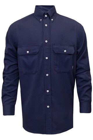 NSA 7 oz. CARBONCOMFORT™ Work Shirt Navy - 12 Cal (SHR-DWWS03-NB)
