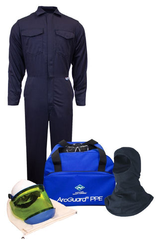 NSA ArcGuard® Arc Flash Kit with UltraSoft® Coverall & Balaclava, No Gloves (KIT2CV08NGB)