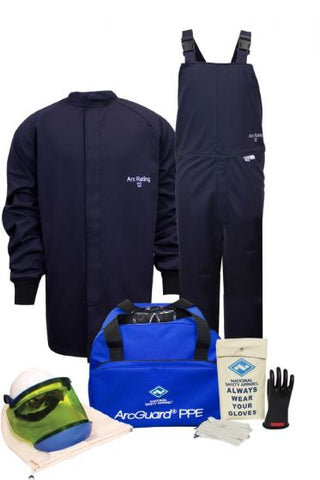 NSA ArcGuard® UltraSoft® Arc Flash Kit with Short Coat and Bib Overall (KIT2SC11)
