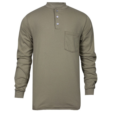 NSA FR Classic Cotton™ Henley (C54PABSLS)