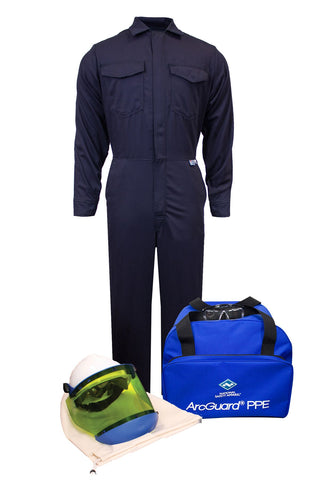 NSA ArcGuard® UltraSoft® Arc Flash Kit with Coverall, No Gloves (KIT2CV11)